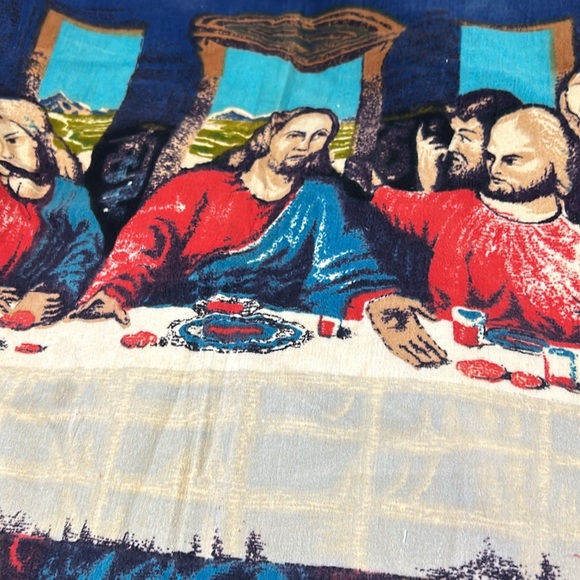 tapestry of the Lord supper. - Picture 2 of 8